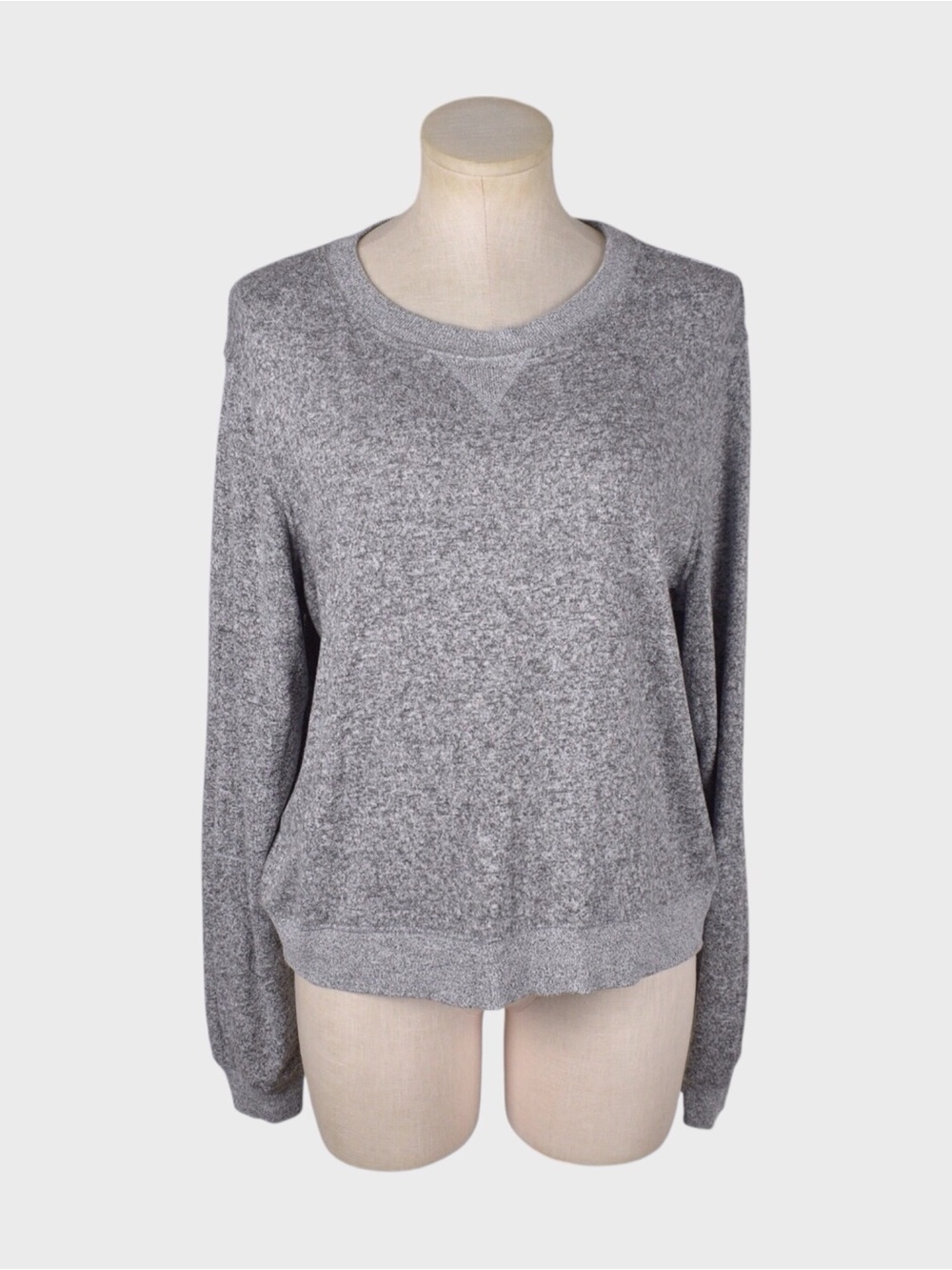 Out From Under Marled Knit Crewneck Pullover